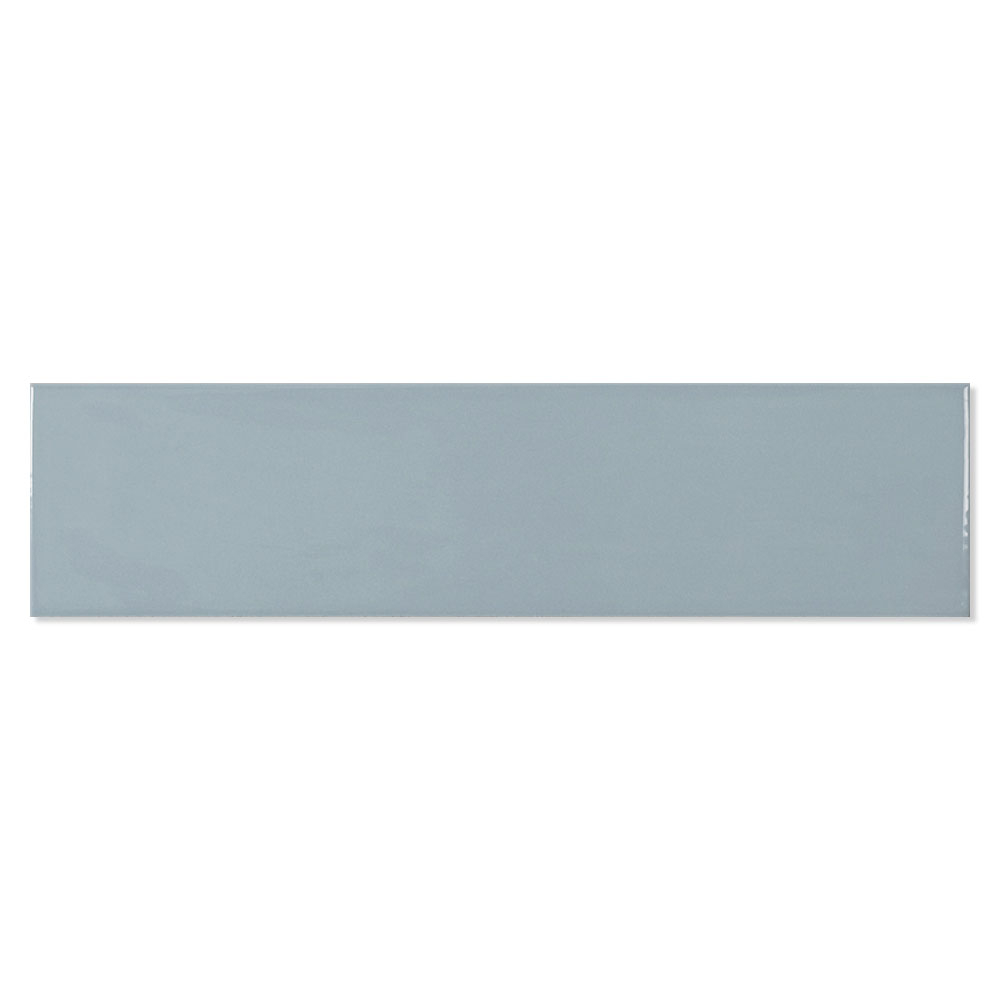 Pissano Veggflis Alboran Oceano Blå Blank 8x30 cm